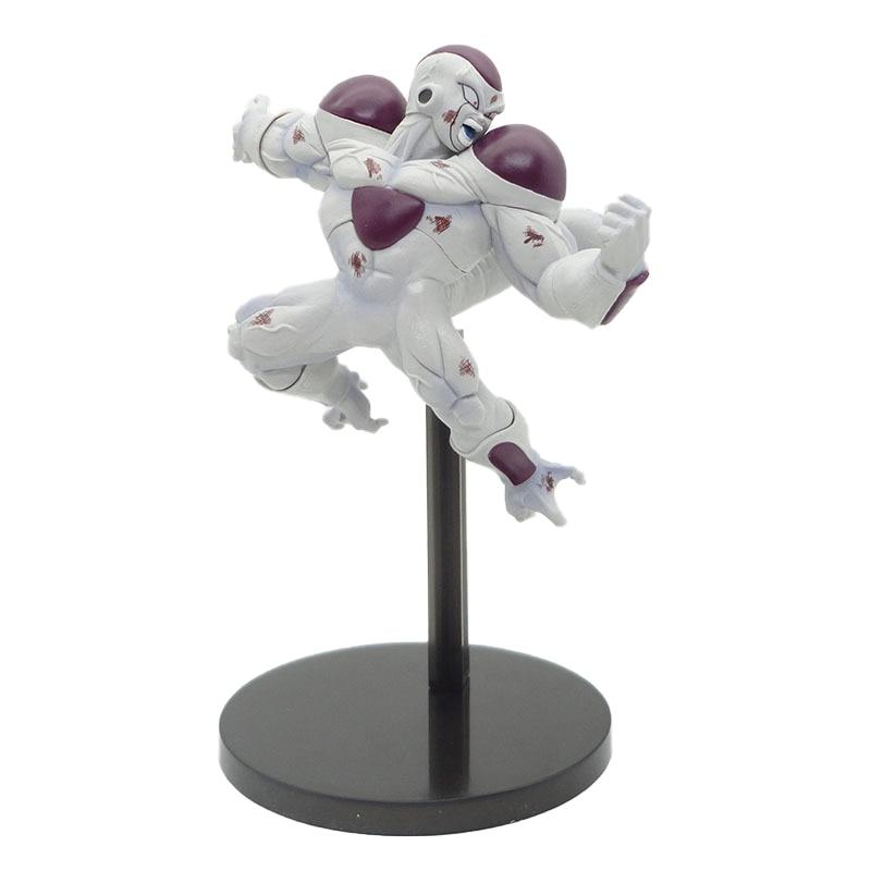Action Anime Figure Super Saiya Sun Goku 23cm Pvc Model Toy Gift Frieza Battle Version Desktop Doll Figma Gift