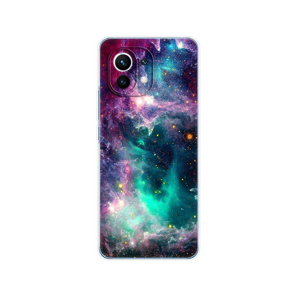 Für xiaomi Mi 11 | Mi 11 Lite 4G 5G NE| Mi 11i | Mi 11 Ultra Hülle Rückseite xiaomi11 i 11Lite Telefonhülle Xiomi Mi11Lite Silikon TPU