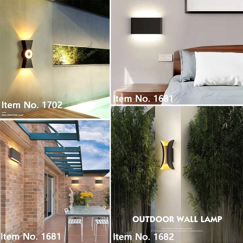 Adjustable Beam Angle Waterproof IP65 Wall Lamp LED Nordic Modern Lights Outdoor Garden Gate Balcony Courtyard Wall Light