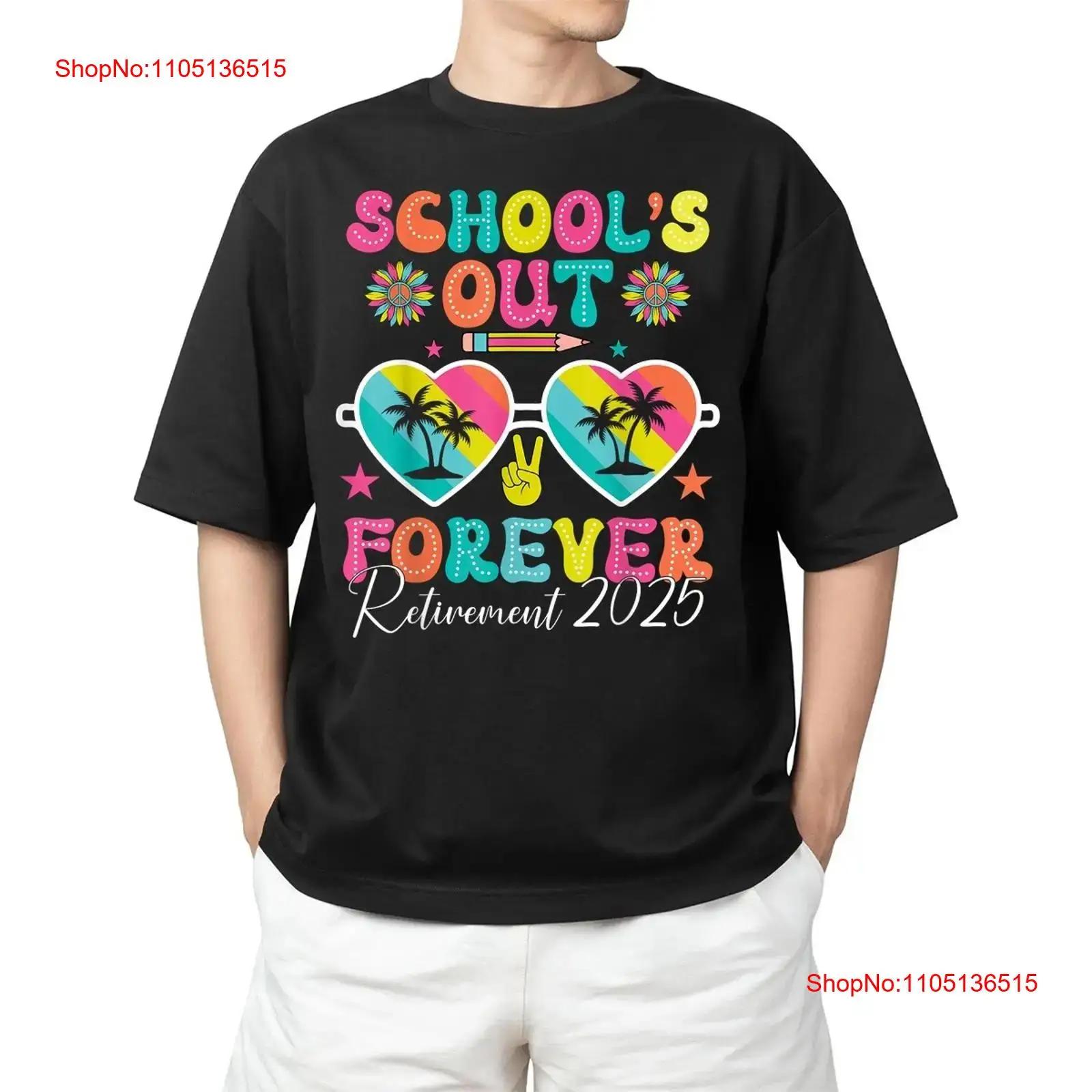 

Retirement 2025 Retired Teacher Groovy T Shirt Chill Everyday Style S 4XL vintage Washed designer clothes fashion Versatile S разноцветный