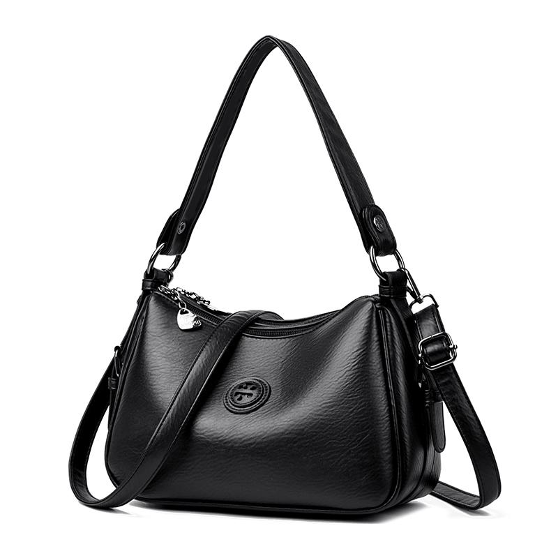 Fashionable Womens Shoulder Bag Women Moon Shape Crossbody Bag Detachable Wide Strap ForIdeal for Daily Outing Shopping Date Casual Wear