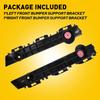 TO1043130, TO1042130 Bumper Bracket Set For Toyota 16-18 Front Steel 2Pc