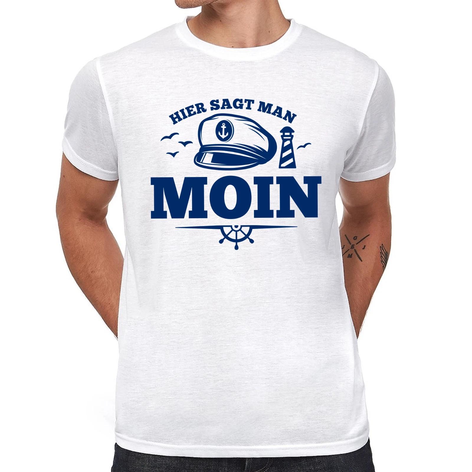 Men s and Women s T-shirts Ici On Dit MOIN Leuchtturm Maritime Nautique Ostsee Hambourg Mer Sylt S