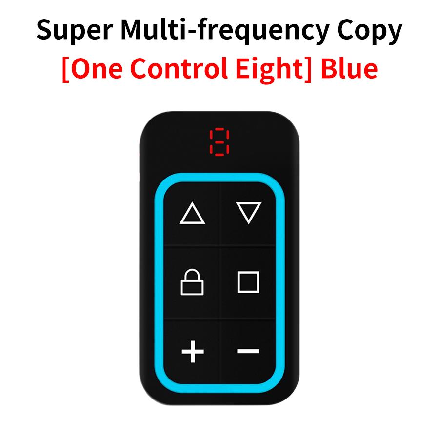 

Универсальный пульт дистанционного управления для гаража, дубликатор ключей для ворот, клон, многочастотный контроллер для гаражных ворот, 8 каналов, 300-915 МГц, 433 МГц