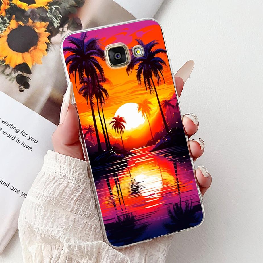 Für Samsung Galaxy A5 2016 2017 Hülle SM-A510F SM-A520F Stilvolle Bemalte Abdeckung Weiche Silikonhüllen Für Samsung A5 2017 2016 Fundas
