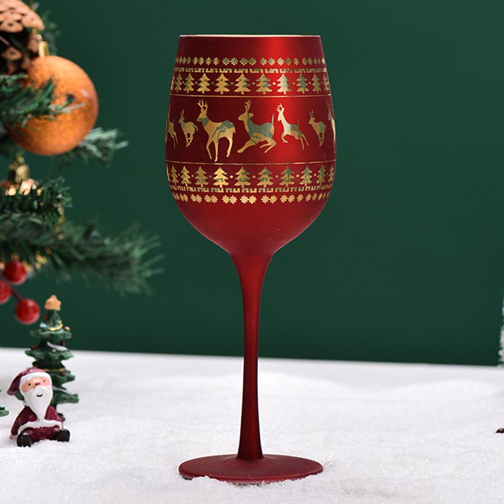 2Pcs/Lot, Electroplated engraved glass red wineglass, Colorful goblet, Whisky wine-glass, Creative egg cup, Bar home beer mug