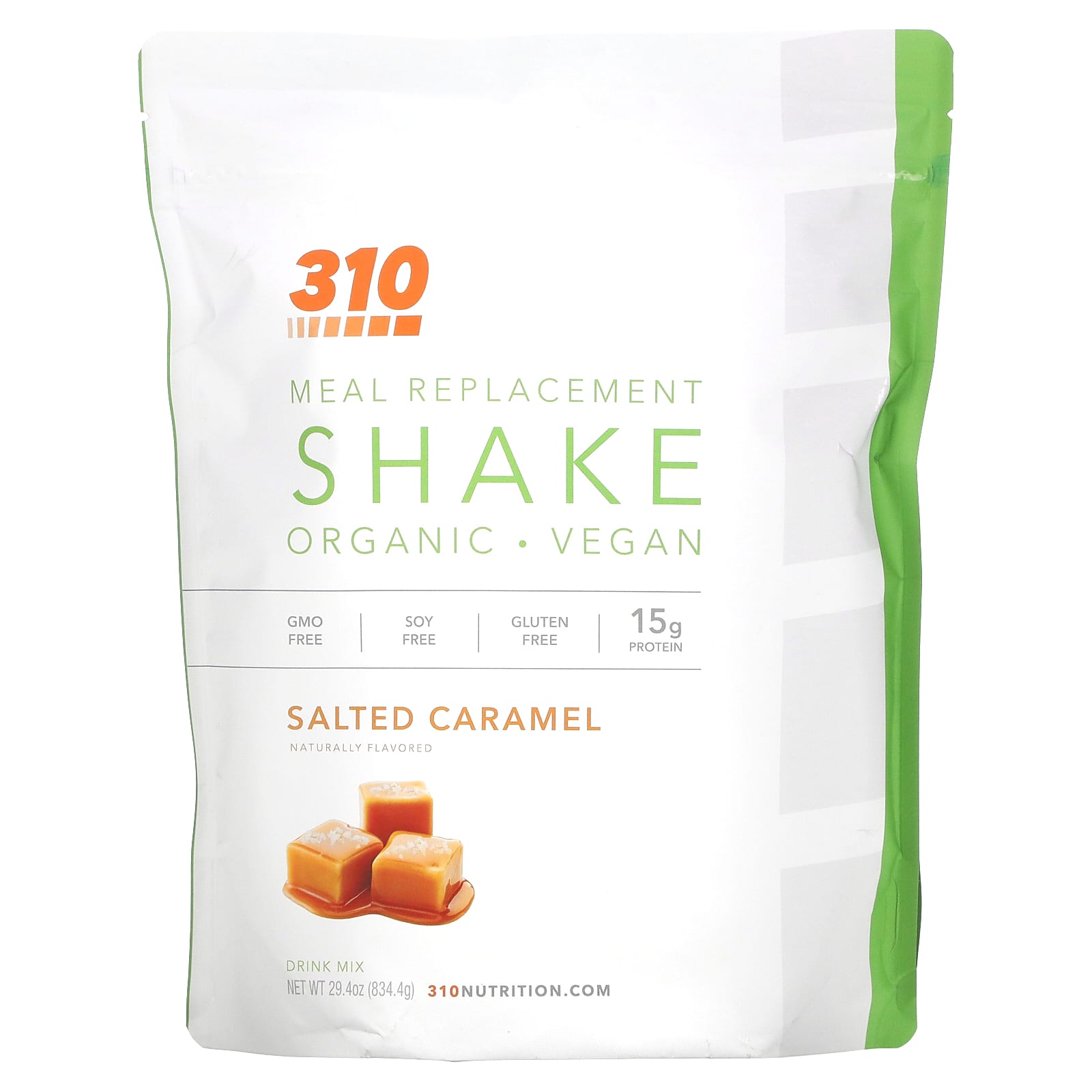 

310 Nutrition, Meal Replacement Shake, Salted Caramel, 834.4G (29.4Oz)