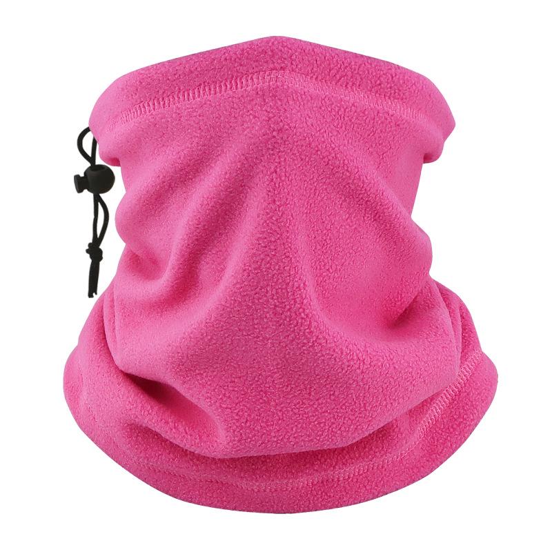 Winter Fleece Neck Warmer: Cold-Proof, Multifunctional Cycling Face Mask with Velvet Lining for Outdoor Sports