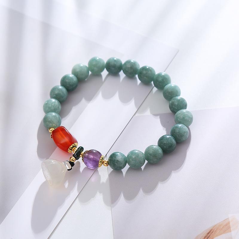 Crystal Bracelet Women's Agate Beaded Bracelet.fashion Women Daily Jewelry Gift