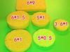 10Pcs DIA 6cm 6x9cm DDS Replacement Electrode Patches Sponge TENS Unit Pads for Electric Massage EMS Physiotherapy Instrument