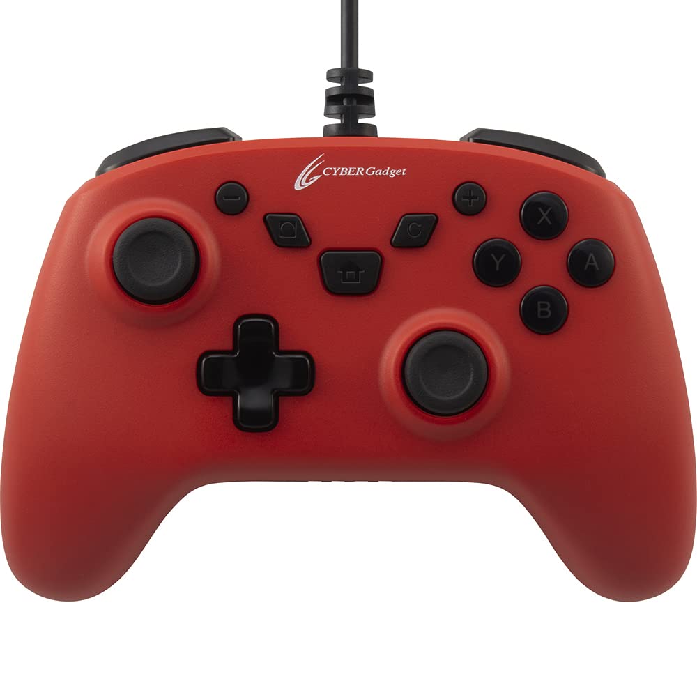 

CYBER Gaming Controller HG smart Wired Type Red Switch (for SWITCH) -