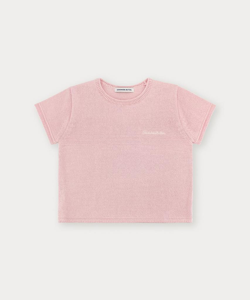 Sseomweeobeoteo Coty Half Knit - Pink