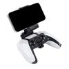 Phone Mount Clip Gaming Clamp Bracket Phone Holder ABS Adjustable for Adult Teen Gamepad Accessories