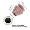 Silicone Tub Stopper Leakage-proof Universal Bathtub Drain Plug Bathroom Accessorie Replacement Drain Stopper Bathroom Bathtub
