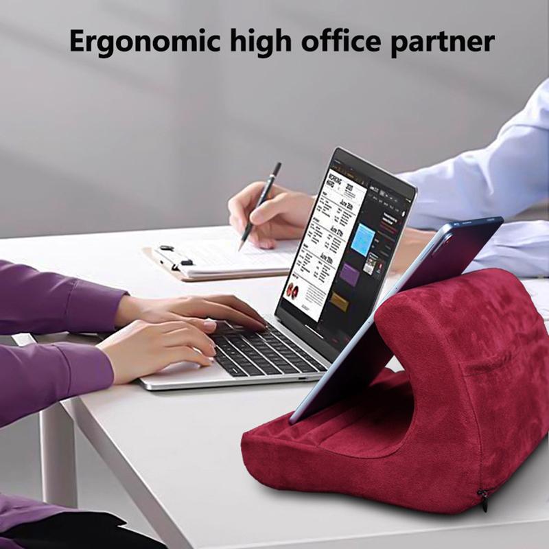 Çok Açılı Sünger Yastık Tablet Tutucu iPad İçin Samsung Tab İçin Xiaomi Huawei Okuma Tableti Telefon Yastığı Stand Braketi