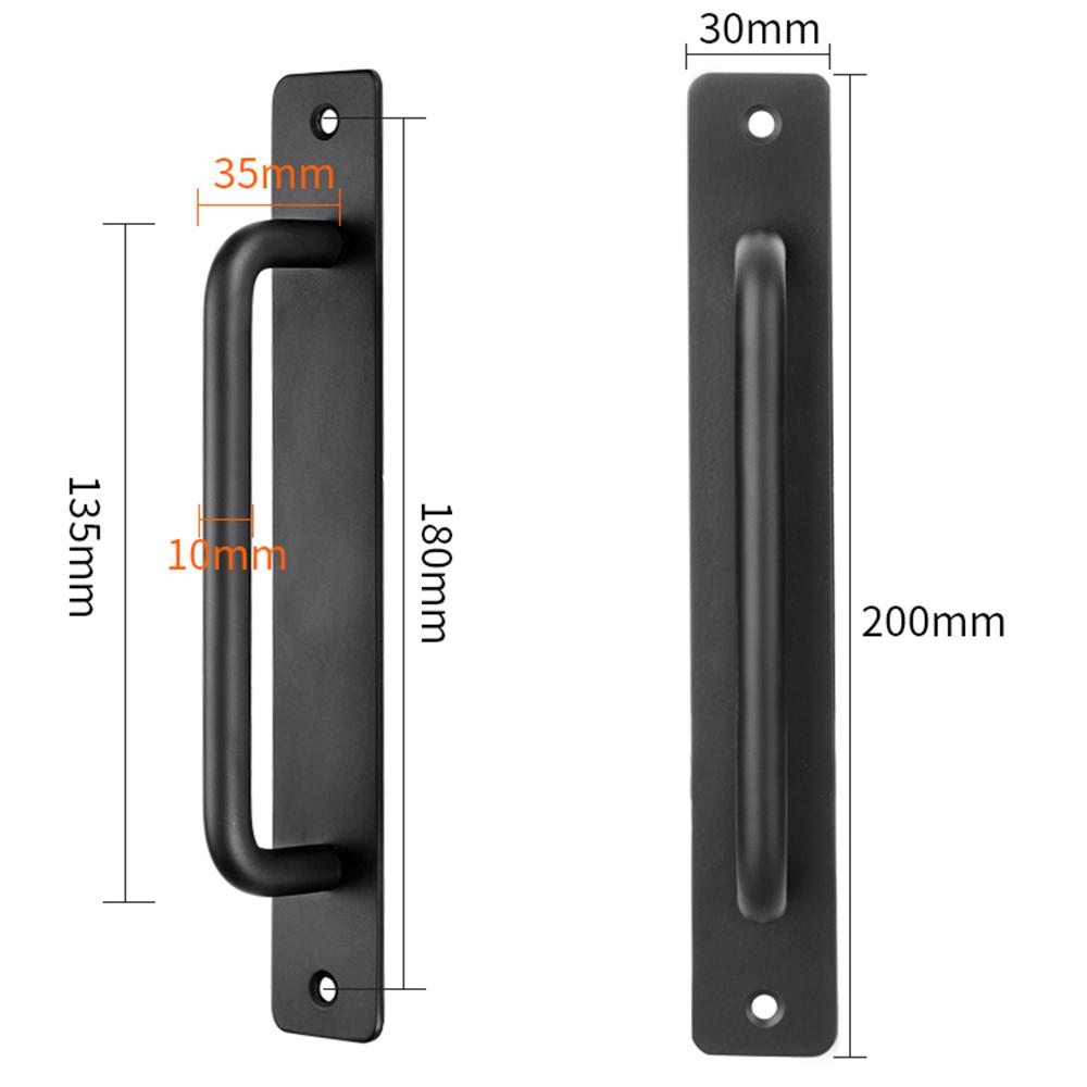 Maniglia per Porta in Acciaio Inossidabile Non Perforata Maniglia per Finestra in Alluminio Maniglia per Armadio Maniglia per Porta Scorrevole Pesante da Balcone