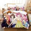 3D Print To Love Ru Darkness Bedding Set Boys Girls Twin Queen King Size Duvet Cover Pillowcase Bed Boys Adult