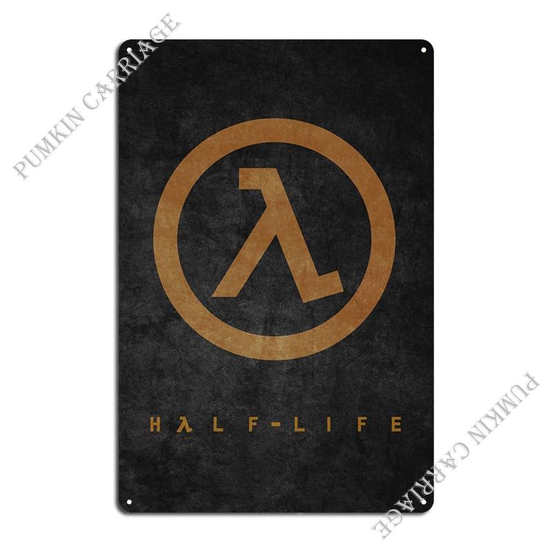 

Half Life 2 Lambda Poster Metal Signs Rusty Painting Cave Club Tin Sign Poster 20x30cm