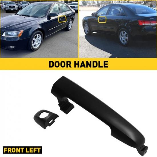 Exterior Door Handle For 2006-2010 Hyundai Sonata Front Driver Primed Plastic