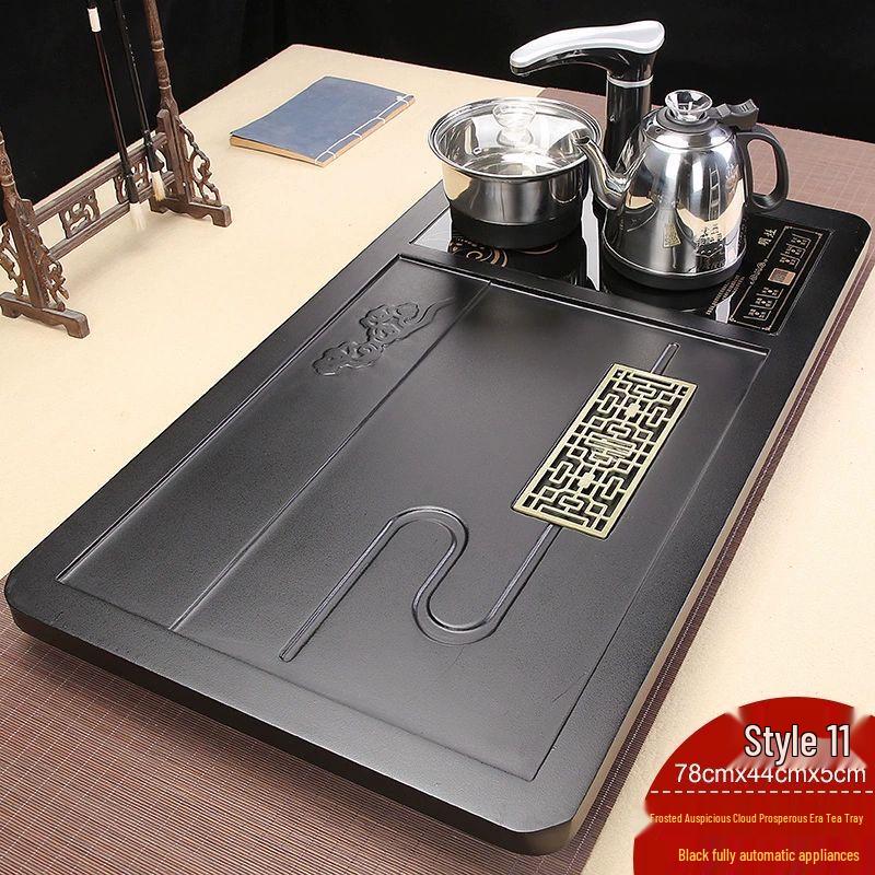 

Jiakangming Автоматический чайник Набор для чая из массива дерева