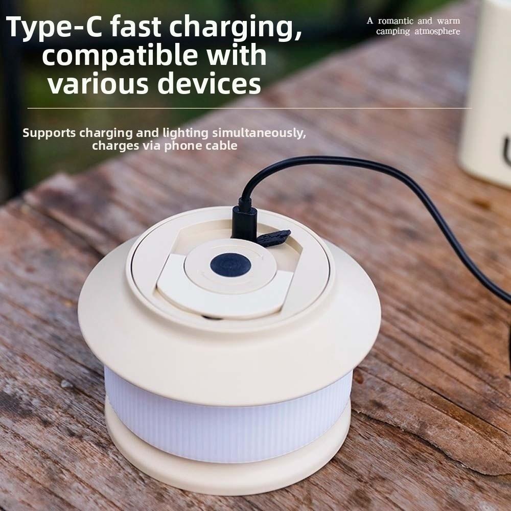 Recyclable Light String Camping Lantern Waterproof Retro Tent Lamp  Yard