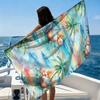 1pc Coconuts&Coconut Trees by the Sea Beach Towel Super Absorbent Suitable for Beach Vacation Pool Summer Gift for Friends