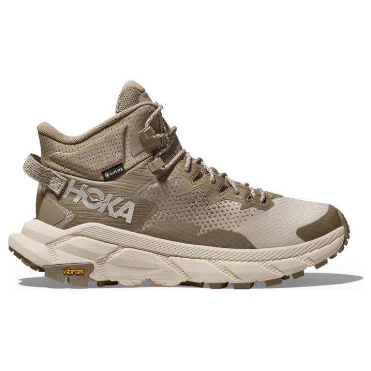 HOKA One One Comfortable Versatile Shock Absorbing Durable Mid-Top Hiking Shoes Men Hiking Shoes Brown 1123165-DEGG