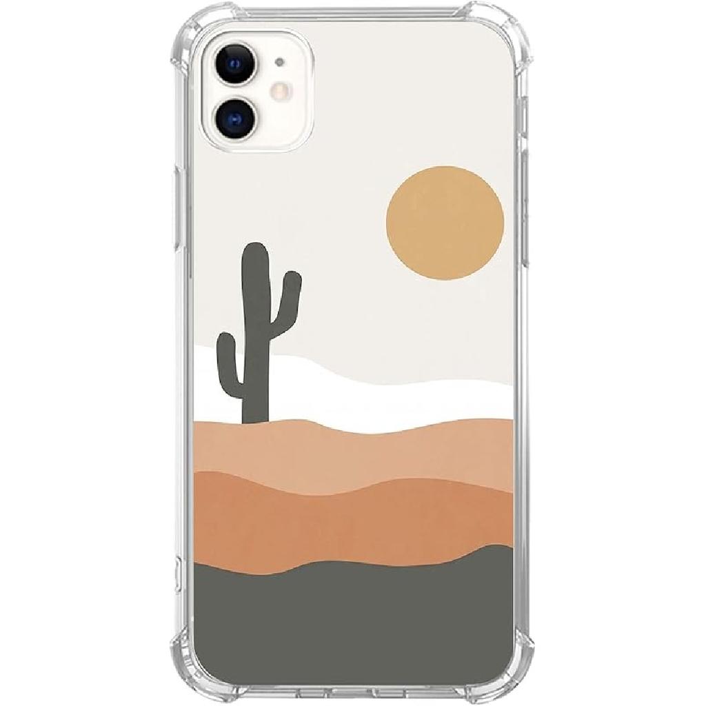 Scottish Highland Cattle Phone Case - Compatible with iPhone 12/12 Pro, Hippie Wild Cow Animal Cover for Teens, Men, Women - Trendy Cool TPU Bumper
