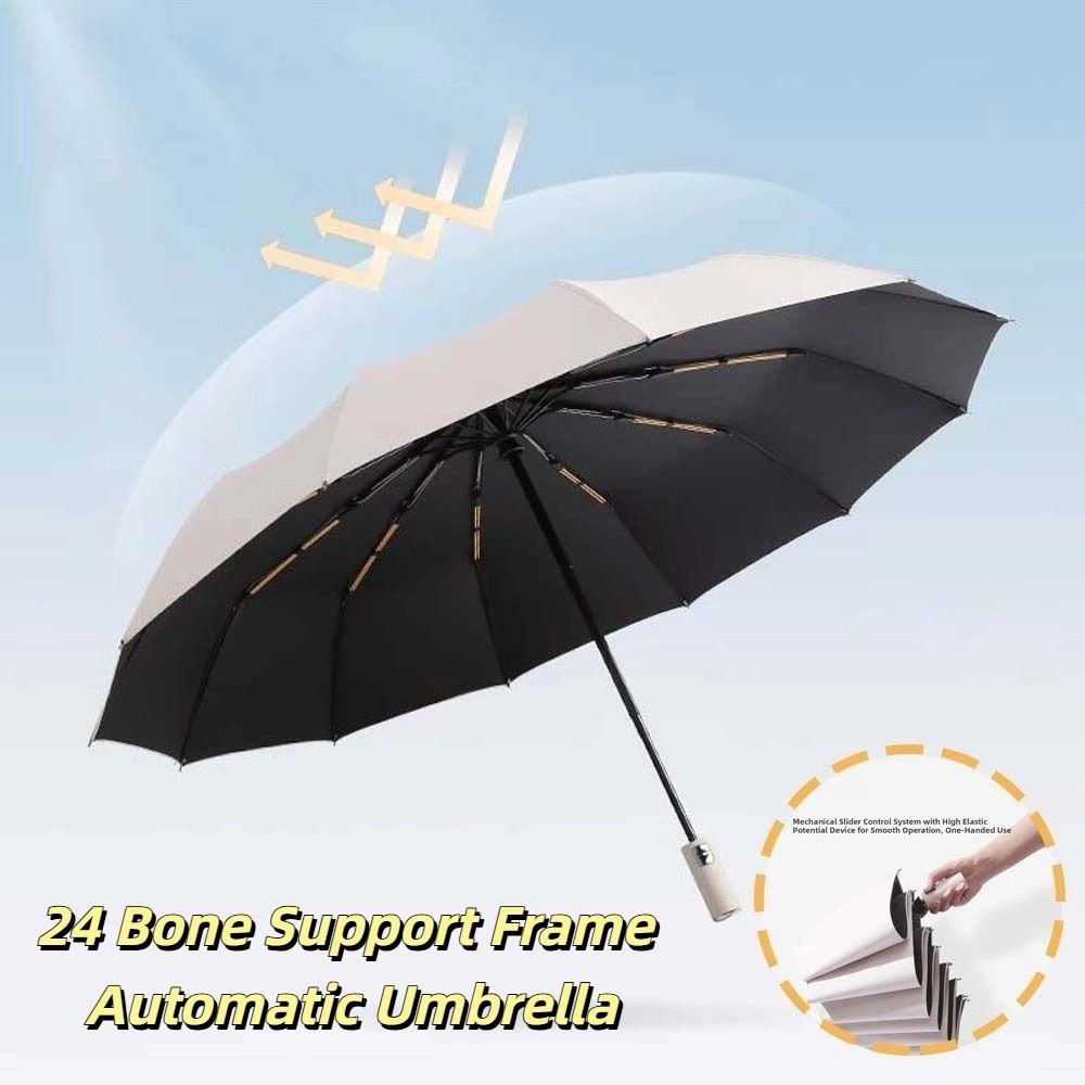 High-end Automatic Umbrella UV Protection Large Size Brolly Dual-use Folding Umbrella  Daily Use