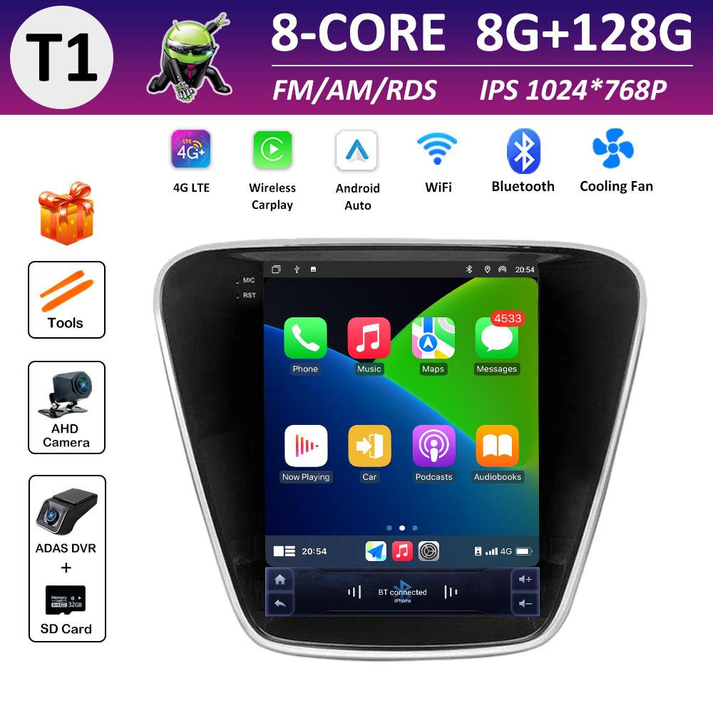 Android Auto DSP Stereo for Chevrolet Cavalier 2016 2017 2018 2019 Car Radio Video Multimedia Player Navigation Accessories WIFI