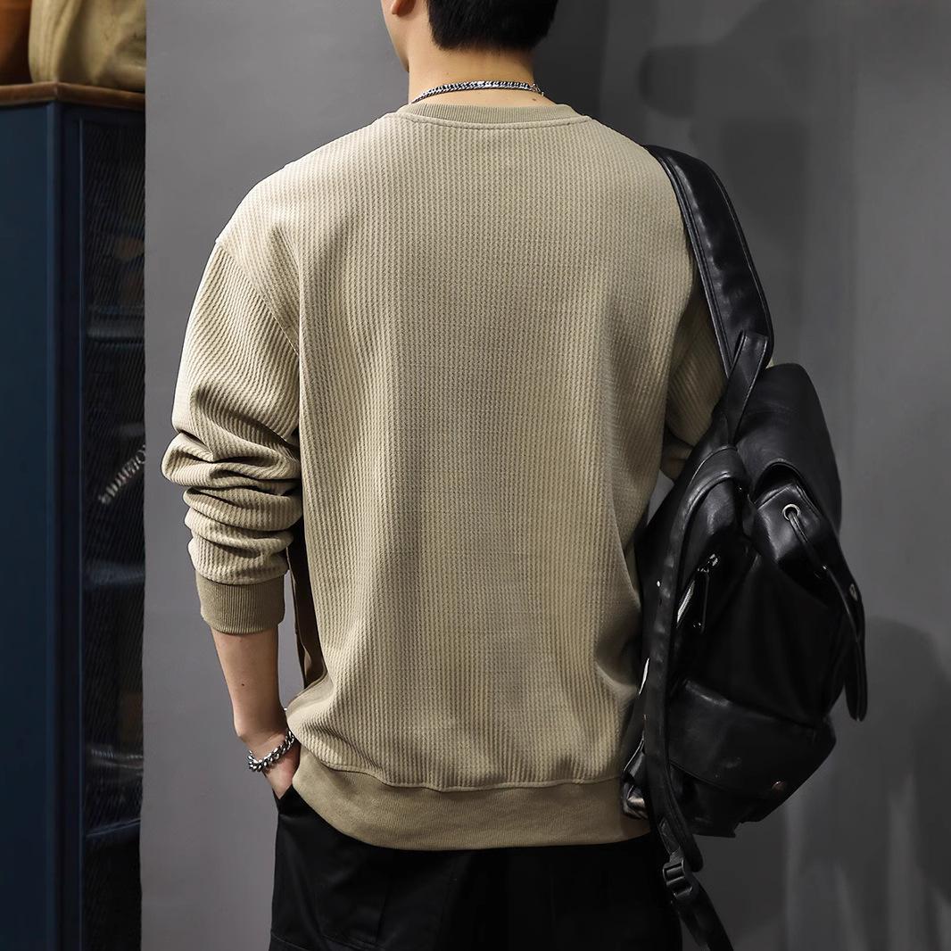 Осенний плотный шенилловый свитер — фото 4