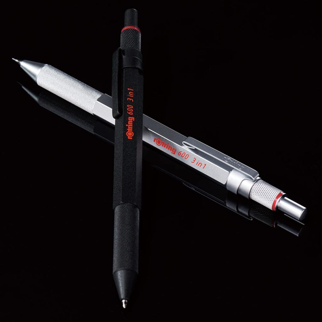 Rotring 600 Silver 3-in-1