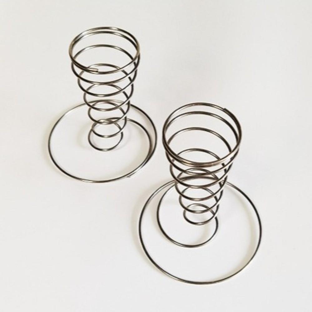 Kuželový pružinový držák na kornouty na zmrzlinu Kovový koš Displej na hranolky Svatba Dekorace