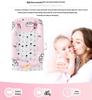 Portable Bionic Baby Crib: Removable, Washable, and Isolated Sleeping Bed for Newborns