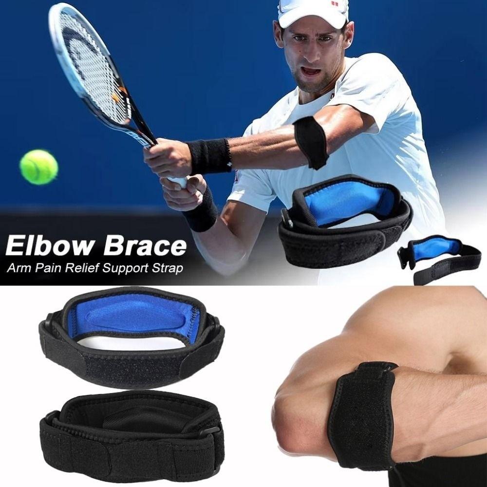 with Compression Pad Tennis Elbow Brace 28cm Length Tendonitis Pain Relief  for Women and Men