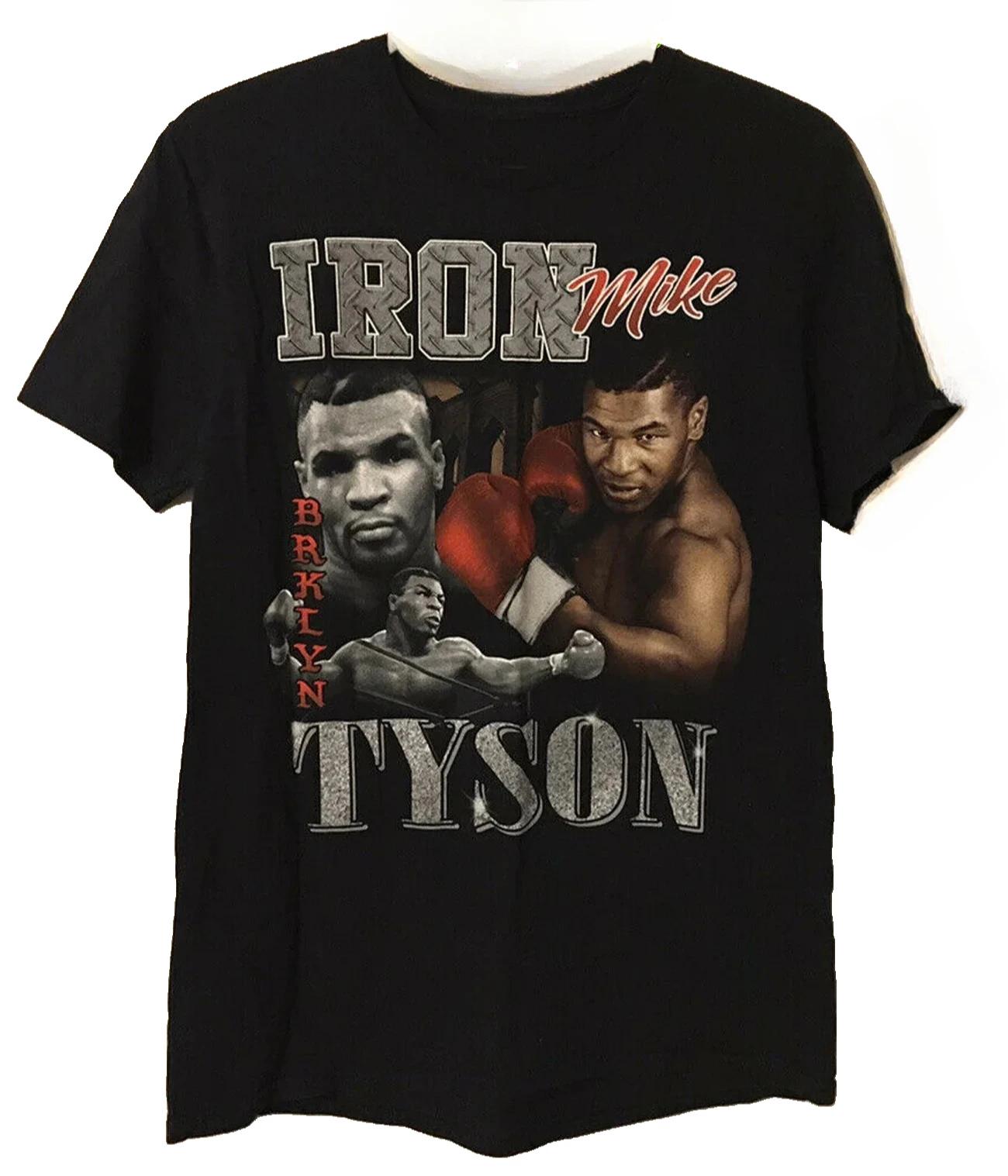 GUOYAN TOP Iron Mike Bokskampioen Tyson Mode Fan T-shirt. Zomer O-Hals Korte Mouw Heren T-shirt Nieuwe Casual Mode Streetwear 3XL