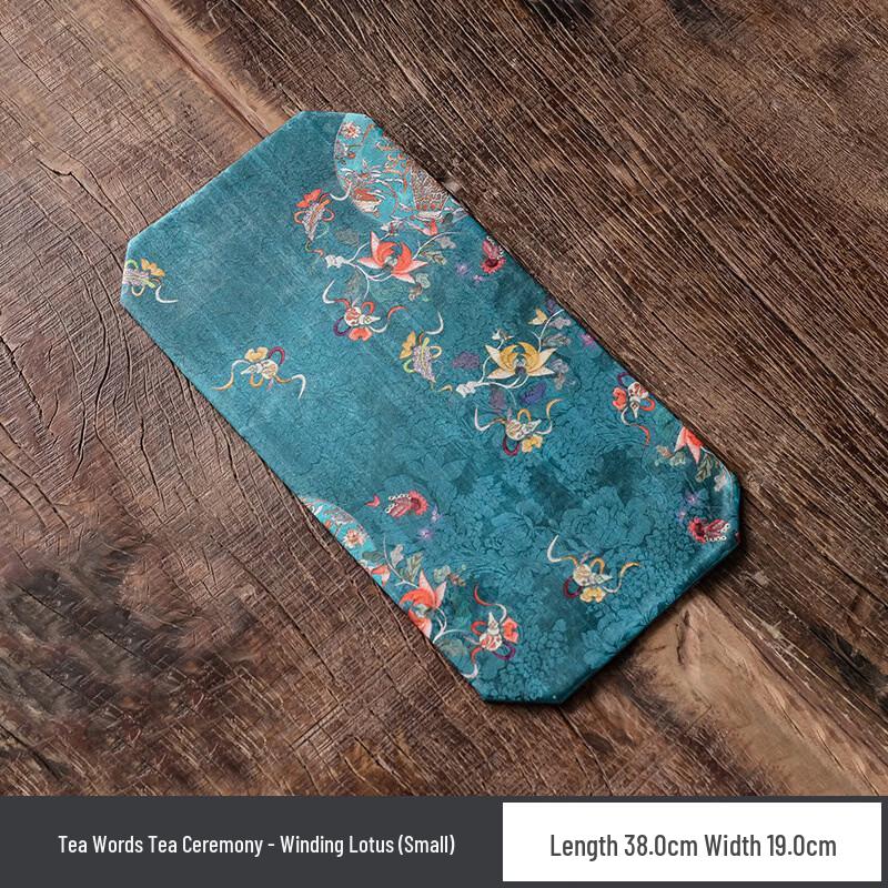 Zen-Inspired Fabric Tea Mat