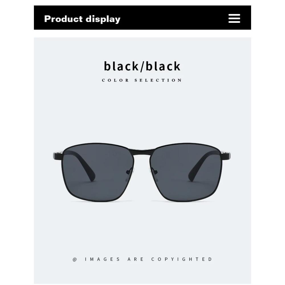 Men's Business High Quality Metal Metal Sunglasses Woman 2026 New Luxury Sunglasses Designers UV Resistant Sun Protection