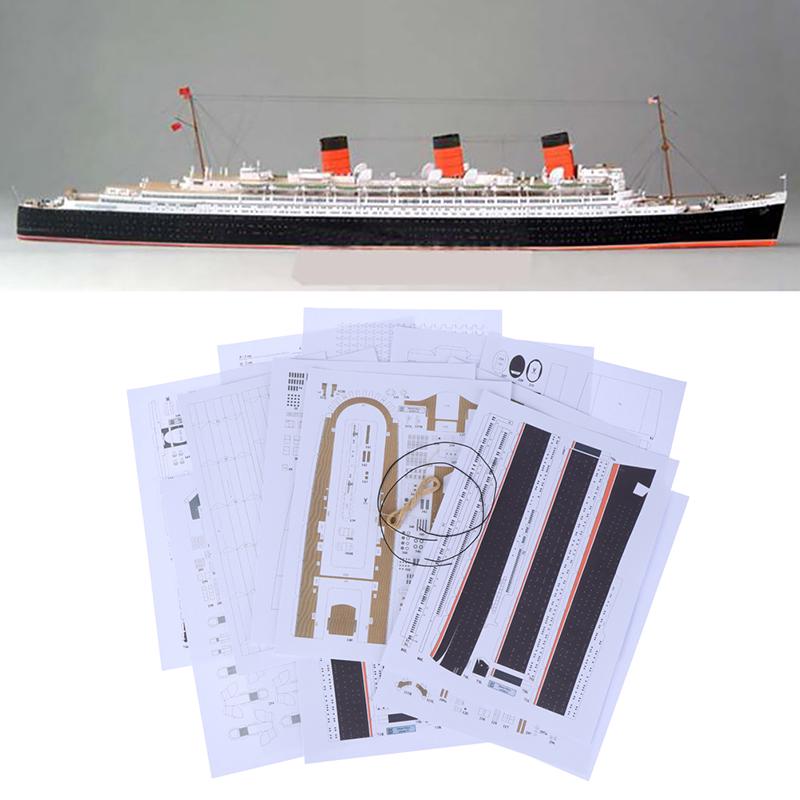 Kartonmodell Britisches Passagierschiff RMS Queen Elizabeth 1:400 JSC Kartonmodell Britisches Passagierschiff RMS Queen Elizabeth 1:400 JSC