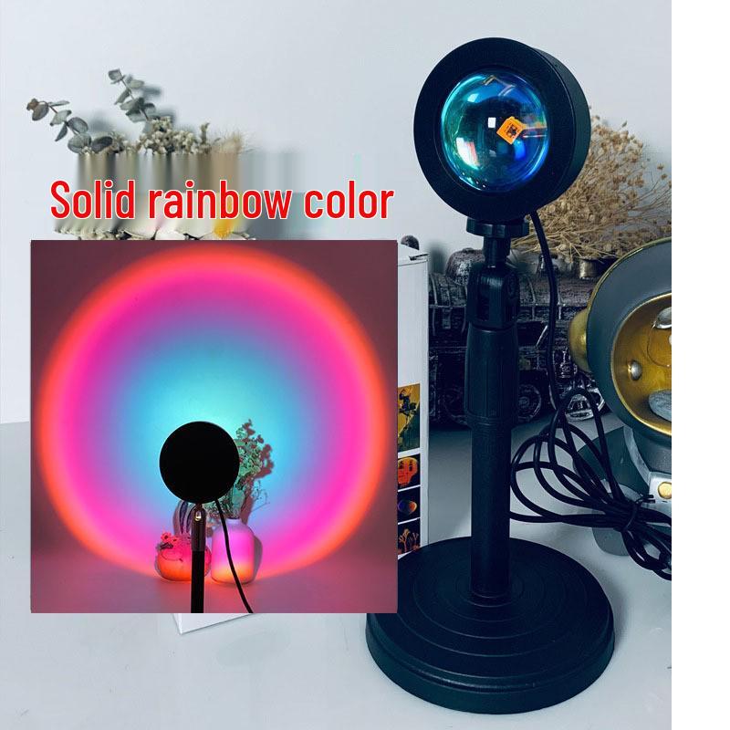 RGB Sunset Projection Lamp – Ocean Dawn Table & Floor Atmosphere Lamp