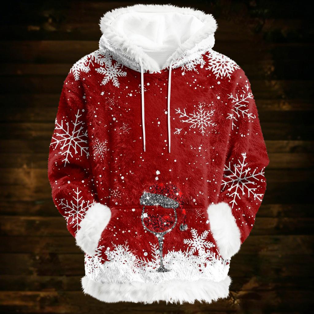 Hoodies For Women Oversized Winter Plush Cute Sweatshirts Pullover Trendy Fall Winter Clothes