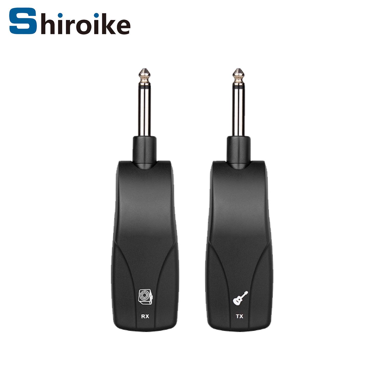 

2.4G One-to-Two Wireless Transceiver for Electric Guitar & Wind Instruments - Low Latency, High Fidelity
