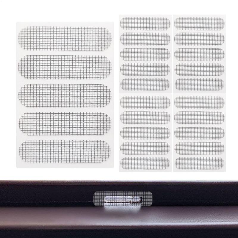 

5Pcs Window Screen Repair Sticker Window Net Anti-mosquito Mesh Door Mosquito Netting Patch Repair Broken Hole Screen Net CHINA