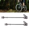 ZTTO 2pcs Road Mountain Bicycle Quick Release Skewers Bike Front Rear Skewer AccessoryTitanium