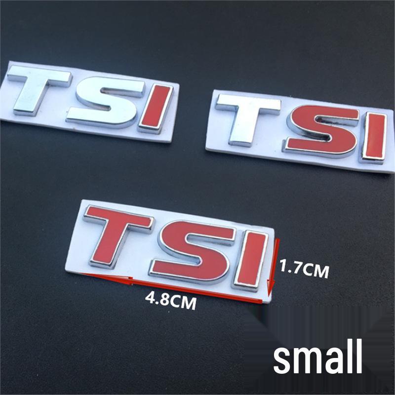 Adesivi Metallici/Emblemi Posteriori per Sagitar, CC, Magotan, New Bora, New Lavida, New Passat e Modelli TSI.