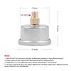 Mit Flüssigkeit gefülltes Kraftstoffdruck-Manometer 0–60 PSI für Kraftstoffdruckregler, Ölanzeige, 1/8 Zoll NPT, schwarzes Gesicht