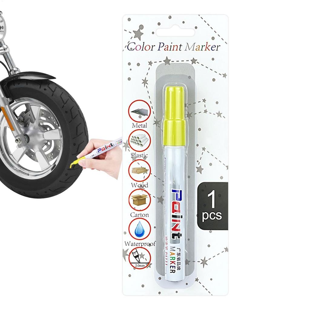 Car Pen - Car Tire Marker, Portable Auto Scratch Repair Pen Set,