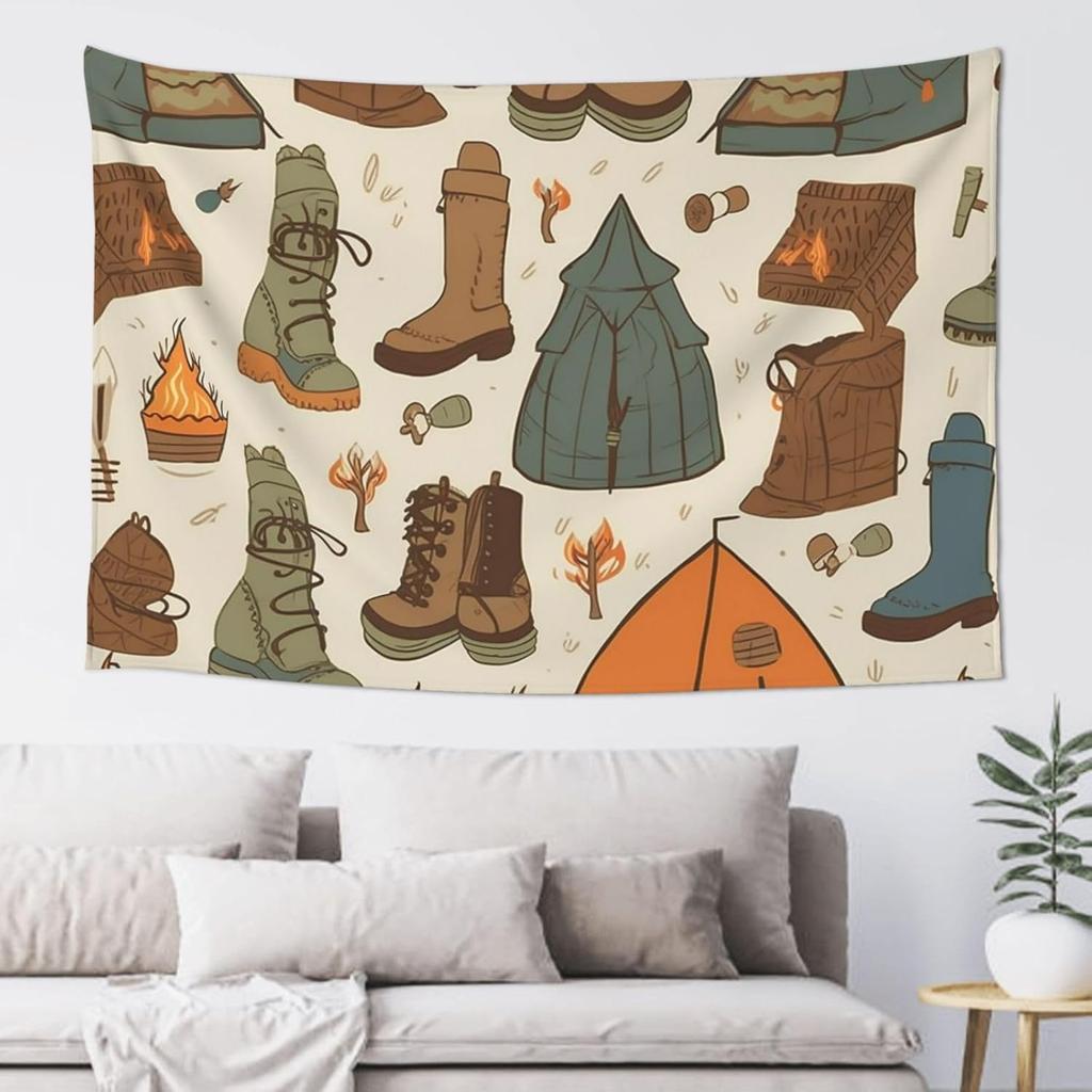 Tapestry Wall Hanging For Bedroom Aesthetic Wall Mural Tapestries Art Backdrop Skulls Tapestries Landscape Poster Tapestry For