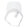 Adidas Golf White Metal Logo Golf Visor Men's