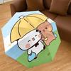 1PC Bear Umbrella Umbrella-8-Rib Reinforced Portable Folding Travel Suitable for All Seasons Outdoor Daily Use-H0323